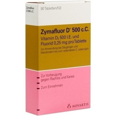 Zymafluor D 500 C C Tabletten (PZN 00014901)