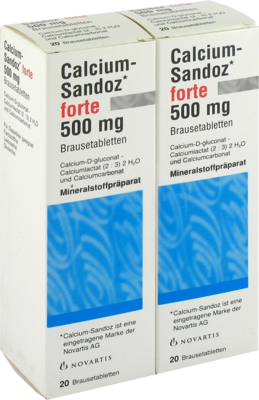 Calcium Sandoz Forte Brause (PZN 06315176)