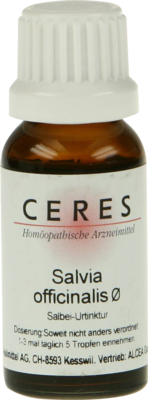 Ceres Salvia Officinalis Urtinktur (PZN 00233827)