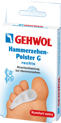 Gehwol Polymer Gel Hammerzehenpolster g Rechts (PZN 03444223)