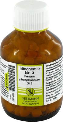 Biochemie 3 Ferrum Phosphoricum D12 (PZN 05955809)