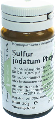 Sulfur Jodat. Phcp Globuli (PZN 00359899)