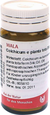 Colchicum E Planta Tota D6 (PZN 08785360)