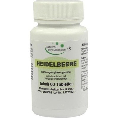 Heidelbeer Augen Tabletten (PZN 00428502)