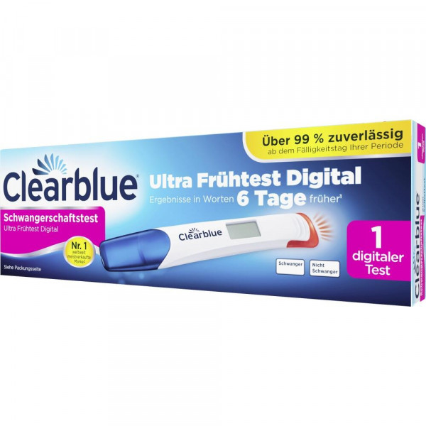 Clearblue Schwangerschaftstest Ultra Frühtest