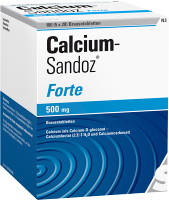 Calcium Sandoz Forte Brausetabl. (PZN 00169650)