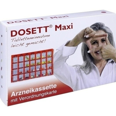 Dosett Maxi Arzneikassette Rot 11794 (PZN 08731542)