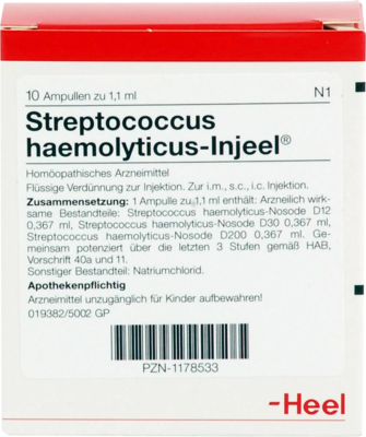 Streptococcus Haemolyt. Nos. Injeele (PZN 01178533)