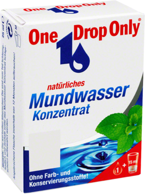One Drop Only Natuerl.mundwasser Konzentrat (PZN 03277788)