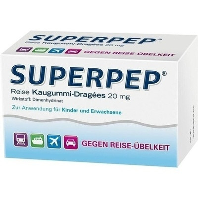 Superpep Reise Kaugummi  20mg (PZN 07560067)