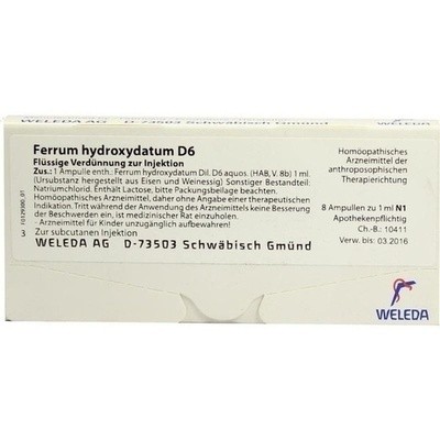 Ferrum Hydroxydatum D 6 Amp. (PZN 01621980)