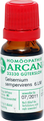 Gelsemium Sempervirens Arcana Lm 6 Dil. (PZN 02602074)