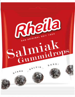 Rheila Salmiak Gummidrops mit Zucker (PZN 02460757)