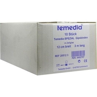 Gipsbinde Temedia Spezial 3 M X 12cm (PZN 04402787)