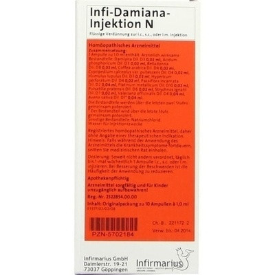 Infi Damiana Injektion N (PZN 05702184)