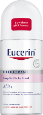 Eucerin Deodorant Roll On 24h (PZN 09289456)