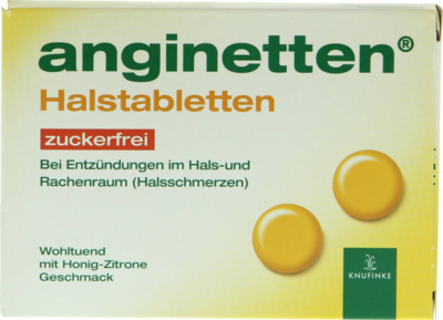 Anginetten Halstabletten Zuckerfrei (PZN 00188110)