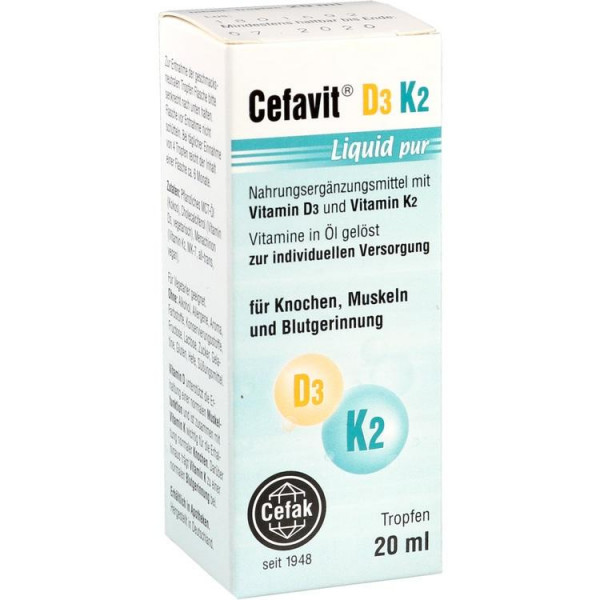 Cefavit D3 K2 Liquid pur (PZN 14218122)
