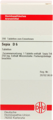 Sepia D 6 (PZN 02105973)