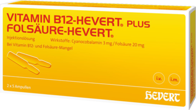 Vitamin B 12 Folsaeure Hevert Amp.-paare (PZN 00296093)