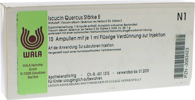 Iscucin Quercus Staerke E Amp. (PZN 03083423)