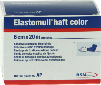 Elastomull Haft Color 20mx6cm Blau Fixierb. (PZN 01412549)