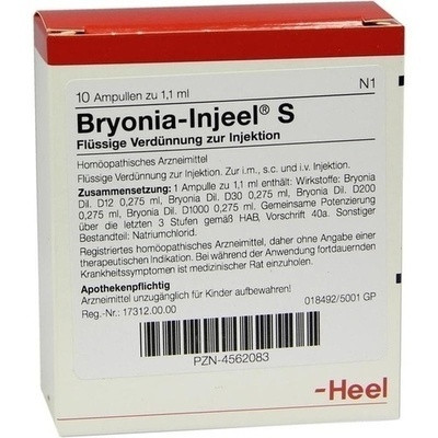 Bryonia Injeele S 1,1ml (PZN 04562083)