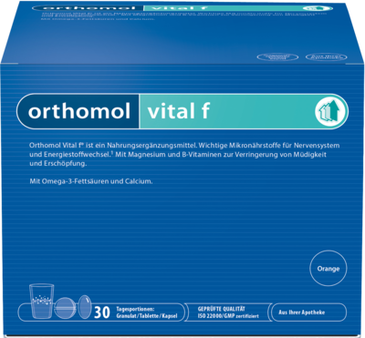 Orthomol Vital F 30 Granulat/Kaps. (PZN 01319643)