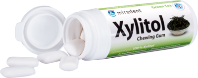 Miradent Xylitol Chewing Gum Green Tea (PZN 00462806)