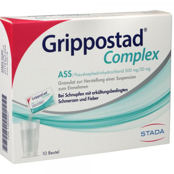 Grippostad® Complex ASS/Pseudoephedrin