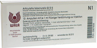Articulatio Talocruralis Gl D5 (PZN 02907939)