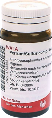 Ferrum Sulfur Comp. (PZN 08785868)