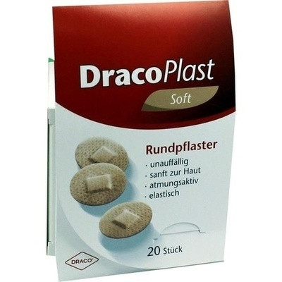 Dracoplast Soft Pflaster 2,2 cm rund hautf. (PZN 09513563)