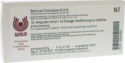 Retina Et Chorioidea Gl D12 (PZN 03354365)