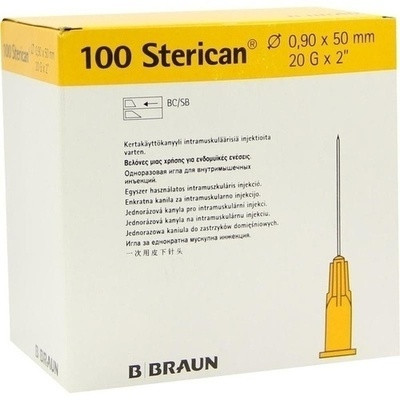 Sterican Kanuelen 20gx2 0,9x50mm (PZN 07463217)