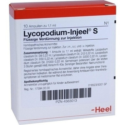Lycopodium Injeele S (PZN 04563013)