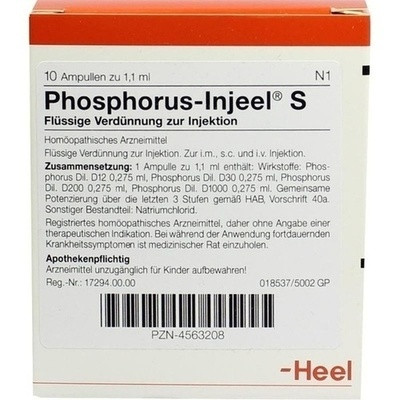 Phosphorus Inj S (PZN 04563208)
