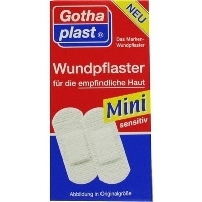 Gothaplast Wundpfl.mini Sensitiv 4x1,7cm (PZN 05954879)