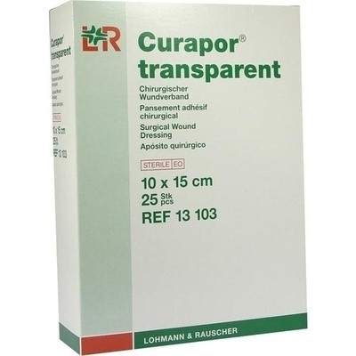 Curapor Wundverband Transparent 10x15cm Steril (PZN 02914098)