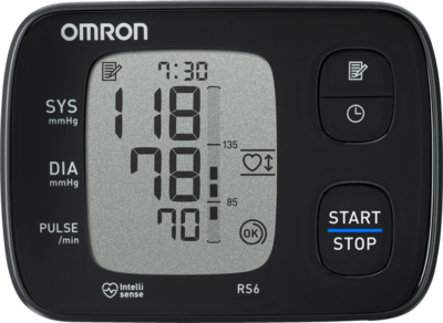 Omron Rs6 Handgelenk Blutdruckmessgerät (PZN 01476319)