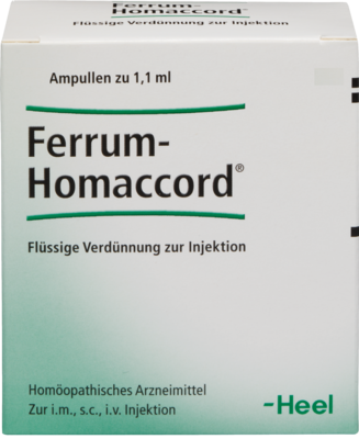 Ferrum Homaccord Amp. (PZN 00379896)