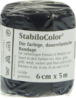 Bort Stabilocolor Binde 6cm Blau (PZN 08830965)