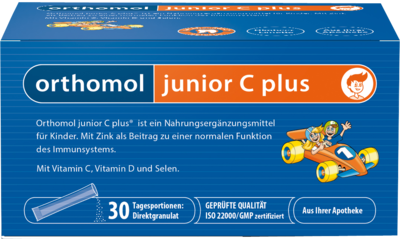 orthomol junior C plus Tagesportionen Direktgranulat 30 St Beutel 10013216 