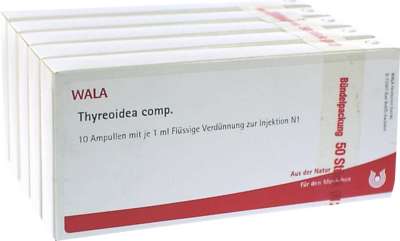 Thyreoidea Comp. Ampullen, 50X1 ml (PZN 02087028)