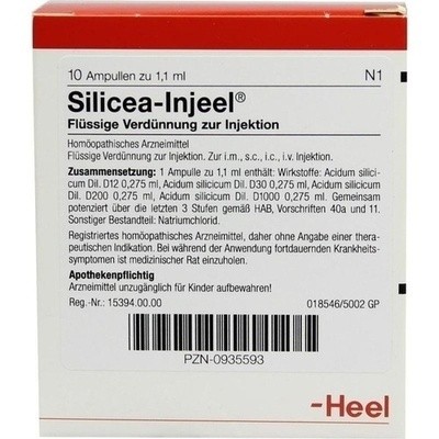Silicea Injeele (PZN 00935593)