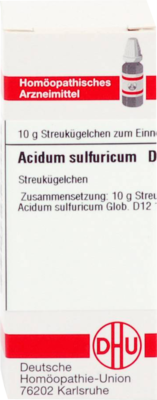 Acidum Sulfuricum D12 (PZN 04201310)