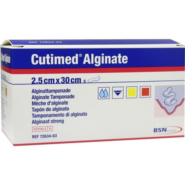 Cutimed Alginate 2.5x30cm (PZN 01179107)