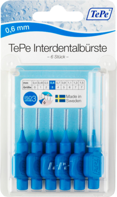 Tepe Interdentalbuerste 0,6mm Blau (PZN 07641311)