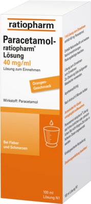 Paracetamol Ratiopharm Loesung (PZN 07263487)