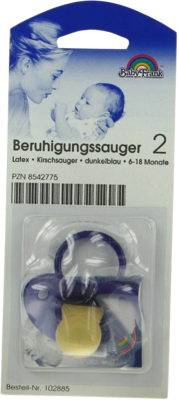 Sauger Kirsche Dunkelblau Gross Gr.scheibe (PZN 08542775)